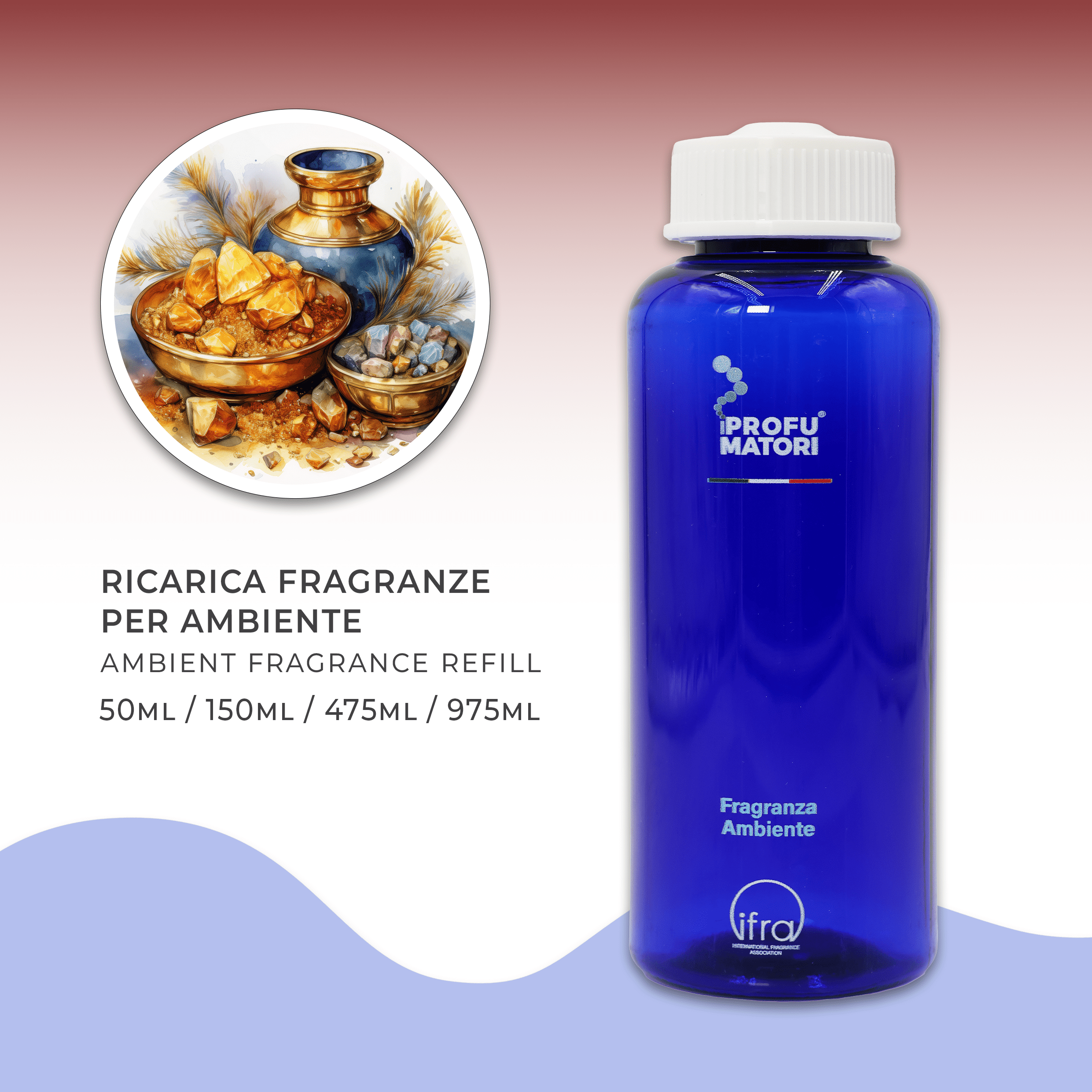 bottiglia Oro, incenso e mirra Oro Incenso e Mirra F25 – Fragranze Orientali - immagine 1