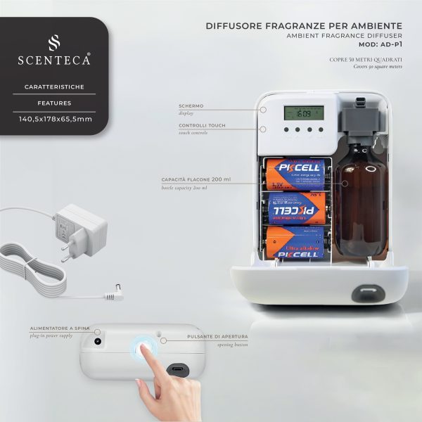 LE caratteristiche tecniche del diffusore AD P1