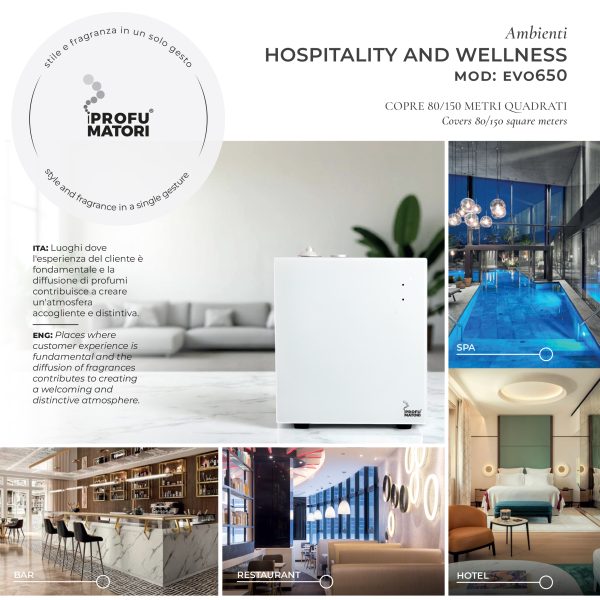 Diffusore di Fragranze EVO650 Bluetooth e WIFI - immagine 6