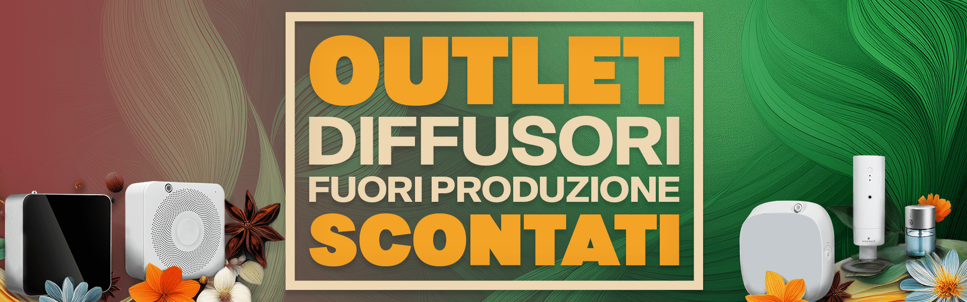 Outlet diffusori fuori produzione scontati